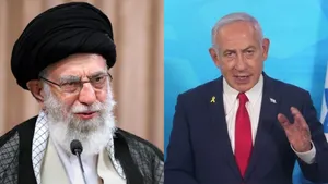 Ali khamenei and Benjamin Netanyahu